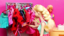 Barbie & Disney Princess Frozen Elsa Makeover at the Mall with The New Lammily Doll by DisneyCarToys