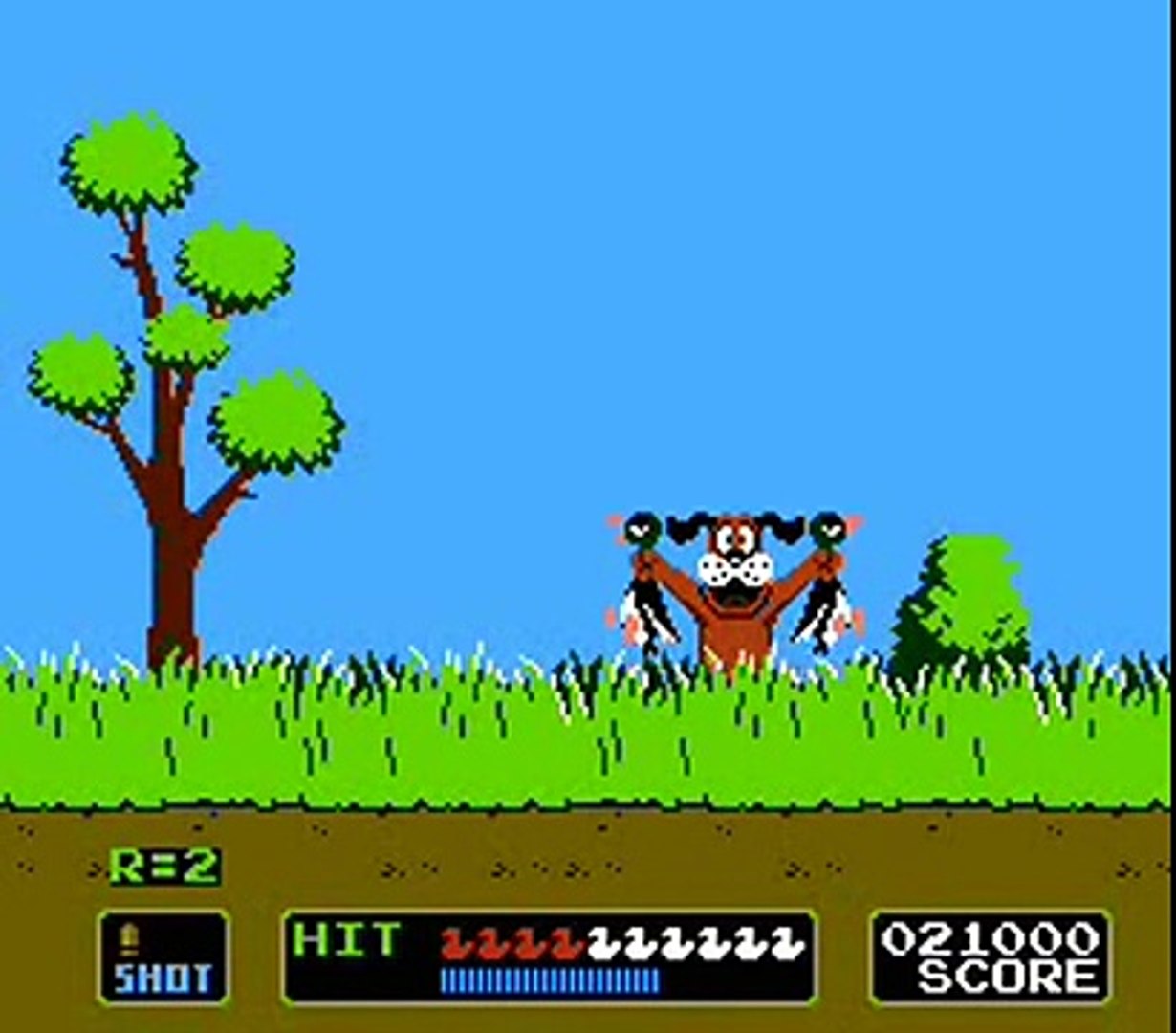 Old Sega Mega Drive Game Duck hunt on PC video Dailymotion