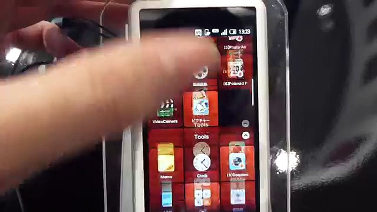 INFOBAR C01　レスポンスチェック