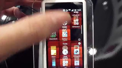 INFOBAR C01　レスポンスチェック