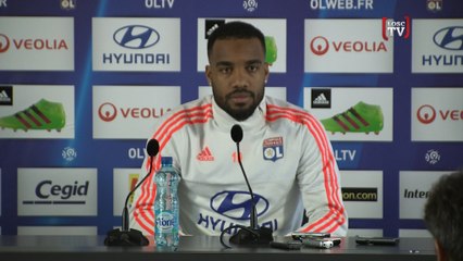 Alexandre Lacazette : "ce sera un match difficile"