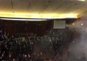 Opposition Politicians Fire Tear Gas Into Parliament to Delay Plenary Meetings