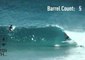 Talented Surfer Rides Seven Barrels in One Wave