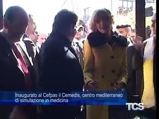 Inaugurato al Cefpas il Cemedis centro mediterraneo di simulazione in medicina