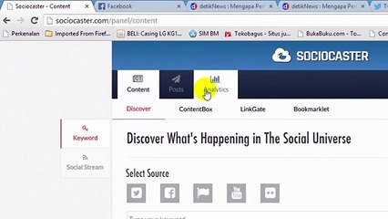 13.Tutorial Sociocaster : Membuat Content Box