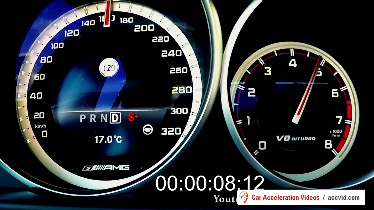 Mercedes E63 AMG S Acceleration 0-250 Launch Control Onboard Autobahn Test Drive W212