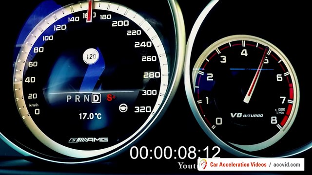 Mercedes E63 AMG S Acceleration 0-250 Launch Control Onboard Autobahn Test Drive W212