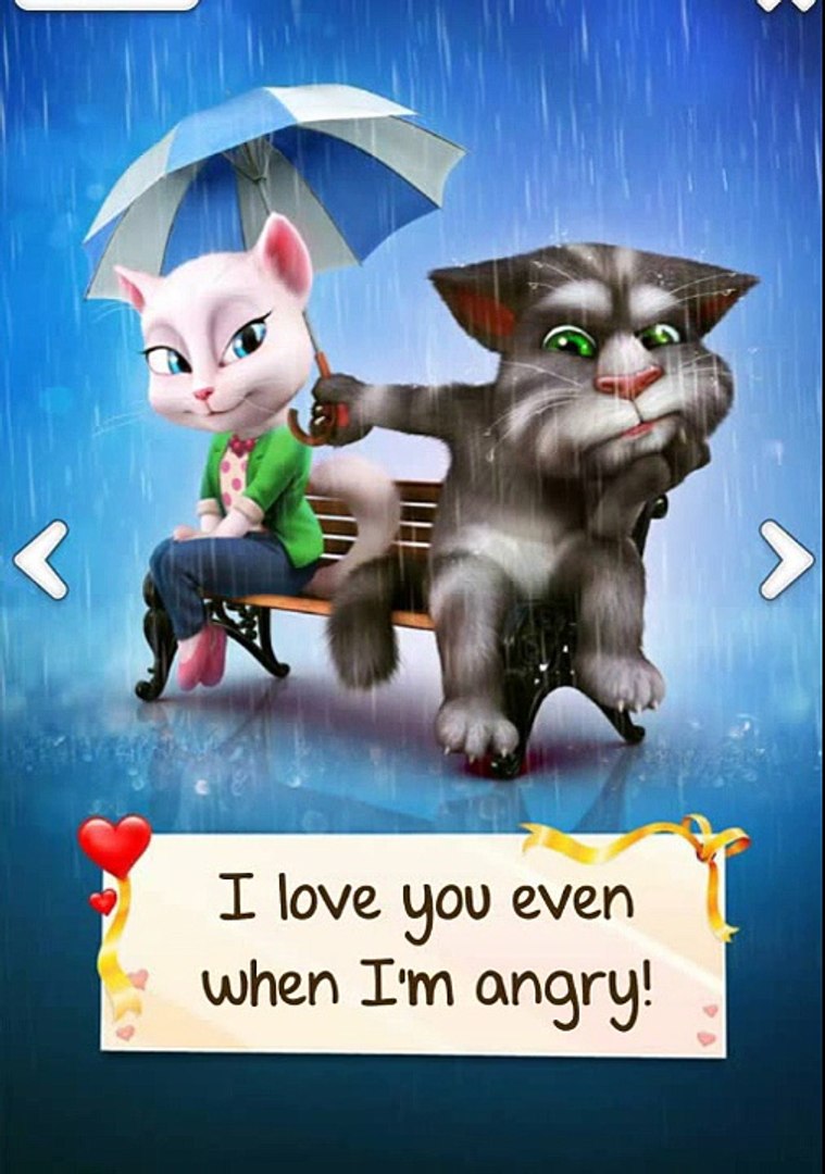 ⁣Говорящая Анжела и Кот Том/Talking Angela and Cat Tom