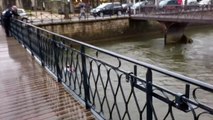 Des policiers se jettent à l'eau pour sauver une femme qui se noie à Quimper