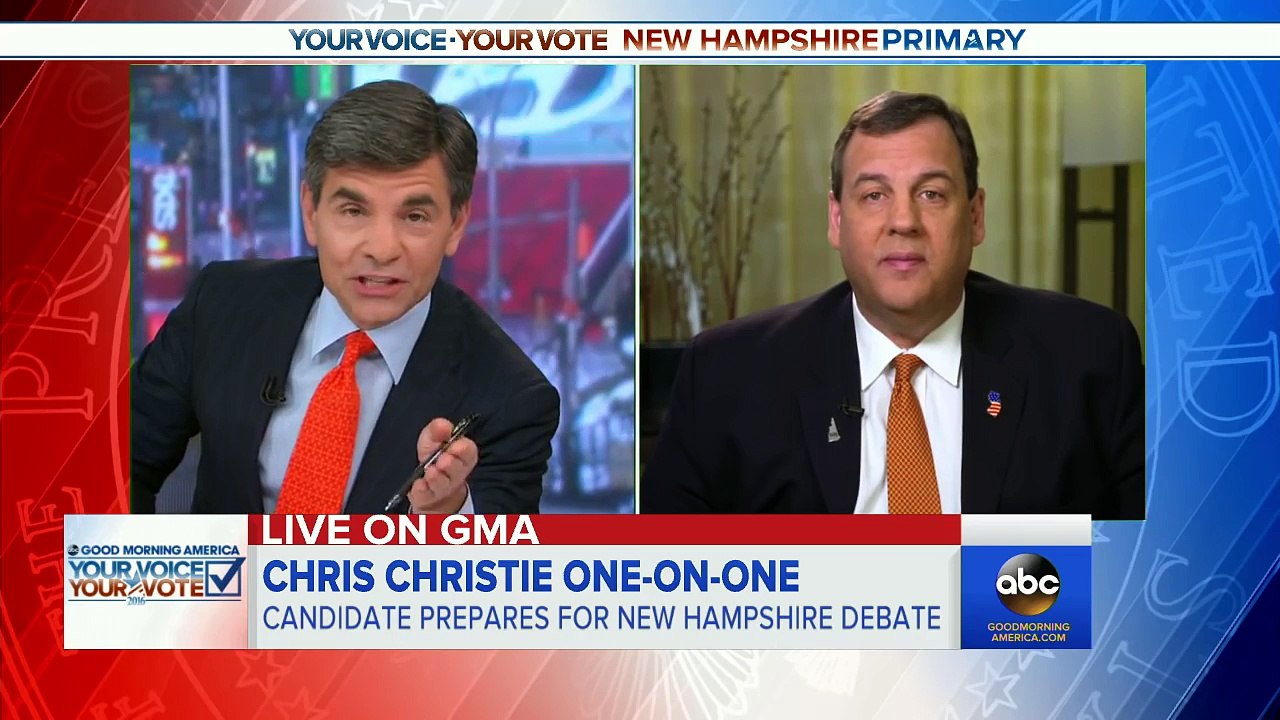 Chris Christie on State of His Presidential Campaign