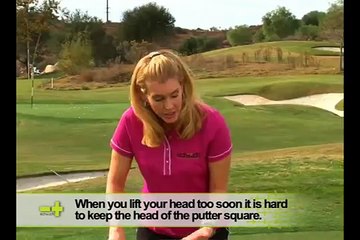 Golf Video Drill: Don't Look Up Until You Hear the Ball