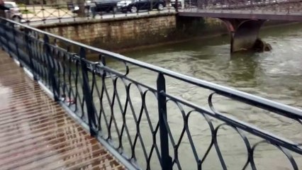 A Quimper, un policier n'hésite pas à se jeter dans une eau glaciale pour sauver une personne de la noyade