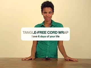 Красивый способ свернуть наушники плеера