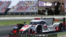 Assetto Corsa - Audi R18 URD - Barcelona - simulatore dinamico 4dof - motion simulator (Latest Sport)