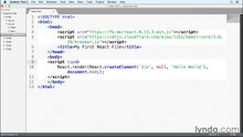 Learn React.js: The Basics 08 Introducing JSX and Babel
