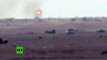 Así se protegen de los misiles enemigos los tanques de fabricación rusa en Siria