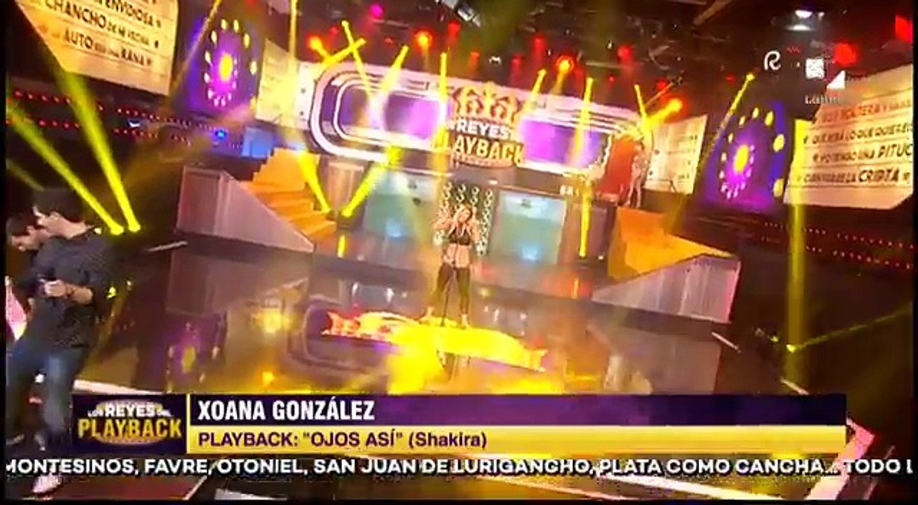 Los Reyes del Playback: la presentación de la bella Xoana González