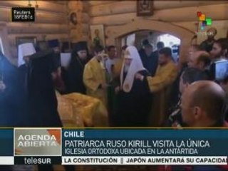 Chile: patriarca Kirill visita iglesia ortodoxa en Antártida