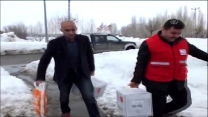 Kızılay'dan, Cizreli Ailelere Gıda Yardımı