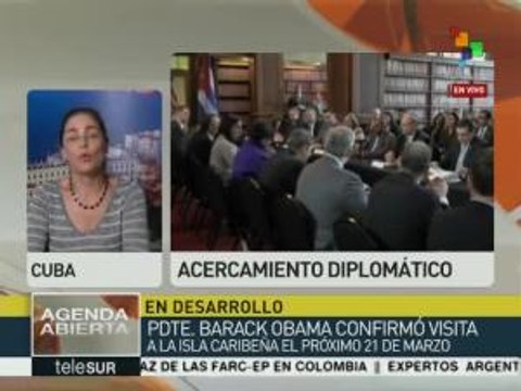 Cubanos reaccionan positivamente por visita de Obama a la isla