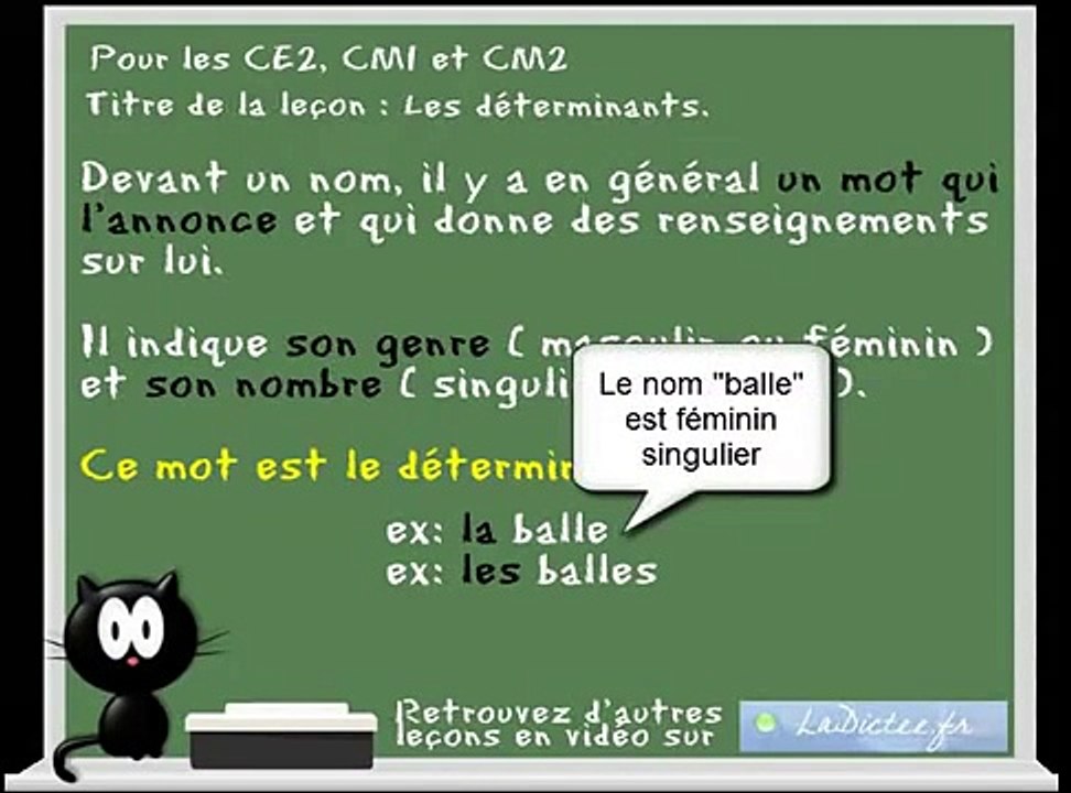 Cours de français 6 : grammaire, conjugaison, orthographe, !!