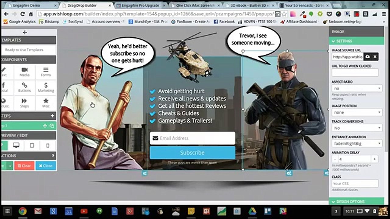Engagifire Pro Features