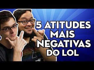 MD5 - TOP 5 ATITUDES MAIS NEGATIVAS DO LEAGUE OF LEGENDS MUNDIAL