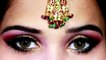 Traditional Indian Pakistani Bridal Makeup Tutorial Pink Gold and Bla - Video Dailymotion