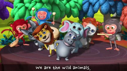 Wild Animals _ English Nursery Rhymes _ Nursery Rhymes for children