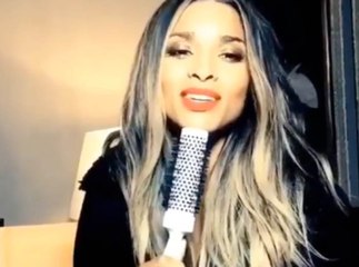 Exclu Vidéo : Ciara : sa superbe prestation avec une brosse à cheveux !