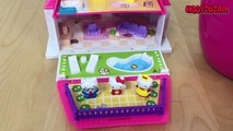 Hello Kitty Toys Surprise Eggs Opening Unboxing Video   House   Cake Doll   Kinder Egg   B