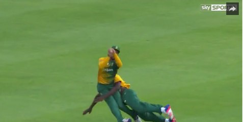 Cracking catch from JP Duminy vs England