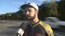 Correio Esporte - O DONWHILL SPEED É UMA MODALIDADE PRATICADA, EM LADEIRAS, COM SKATES, EM ALTA VELOCIDADE