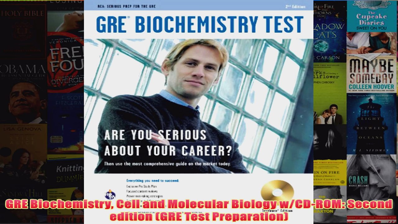 Download PDF  GRE Biochemistry Cell and Molecular Biology wCDROM Second edition GRE Test FULL FREE