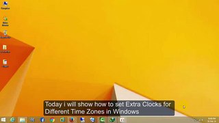 How Add Extra Clocks for Different Time Zones in Windows 10