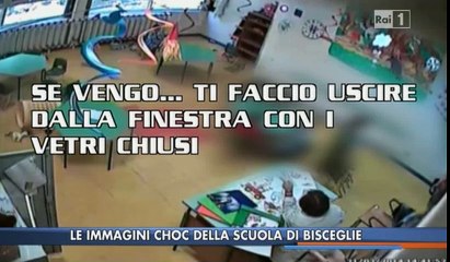 BISCEGLIE Maestra picchia i piccoli