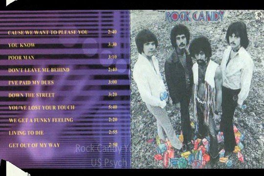 Rock Candy You Know 1970 US Psych Blues Rock