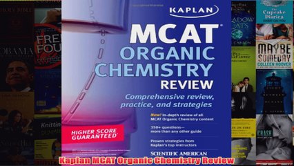 Download PDF  Kaplan MCAT Organic Chemistry Review FULL FREE