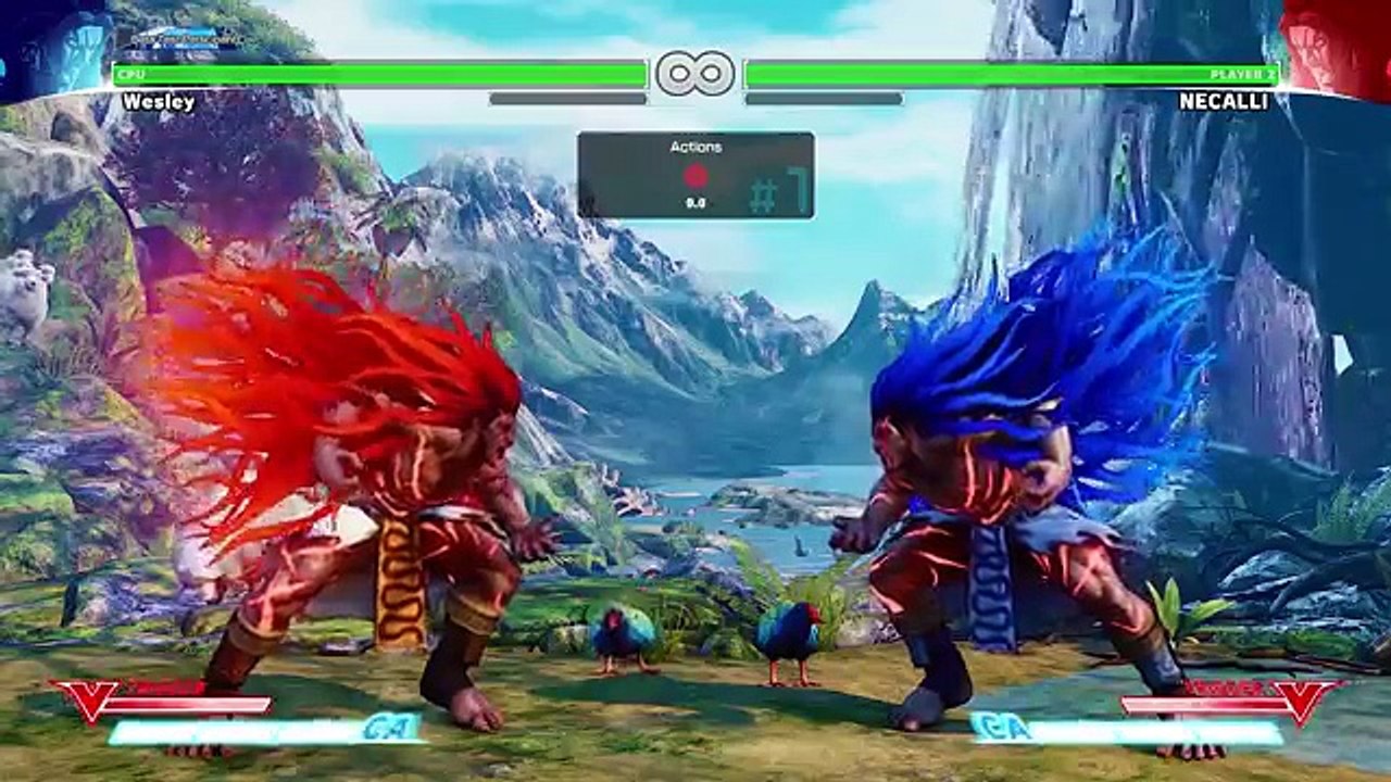 Street Fighter 5  Intros and Art Work