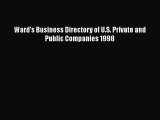 PDF Ward's Business Directory of U.S. Private and Public Companies 1998 Free Books