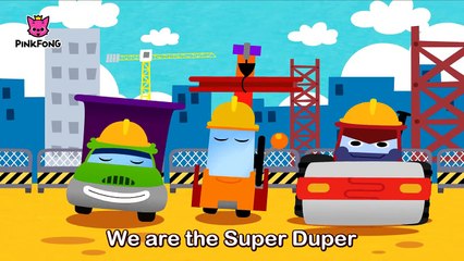 Giant Truck Team  Car Songs  PINKFONG Songs for Children