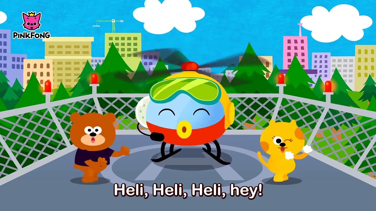 Helicopter  Car Songs  PINKFONG Songs for Children