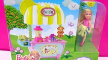 Barbie Little Sister Doll Chelsea Lemonade Stand Playset Toy Unboxing Video Cookieswirlc