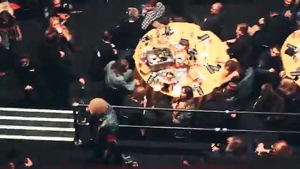 When Oli SykesBring Me The Horizon trashed Coldplays Table at NME Awards