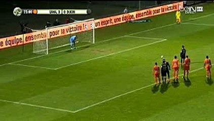 Frederic Sammaritano Goal Penalty Laval 0-1 Dijon 19.02.2016
