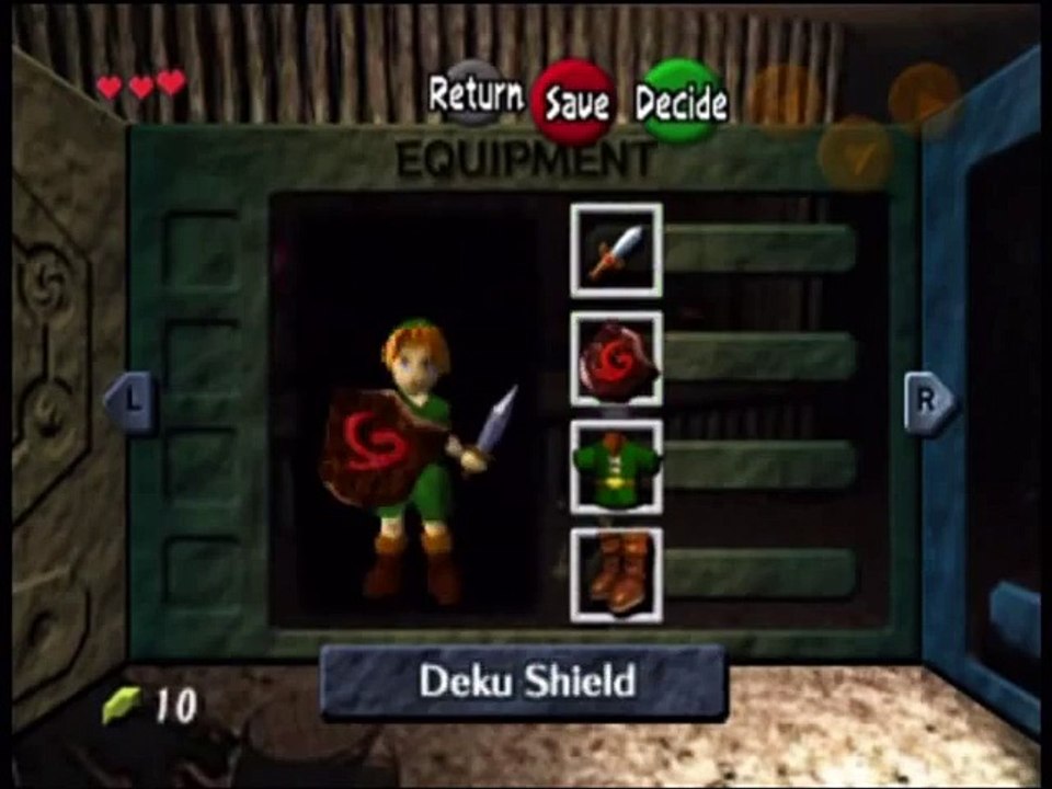 The Legend Of Zelda Ocarina Of Time 100% Walkthrough Part 1 - The Great Deku Tree