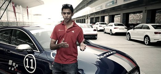 An up-to-the-millisecond Audi sports fleet at a new Audi Driving Experience