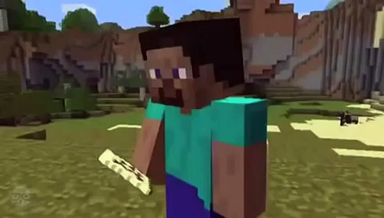 Dessin animée minecraft
