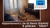 A vendre - Appartement - L Ile St Denis (93450) - 3 pièces - 50m²