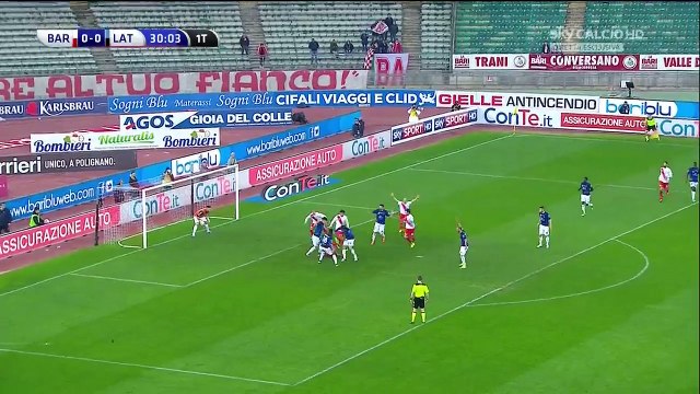 Goal Canceled Italy Serie B - 19.02.2016, AS Bari 0-0 Latina Calcio
